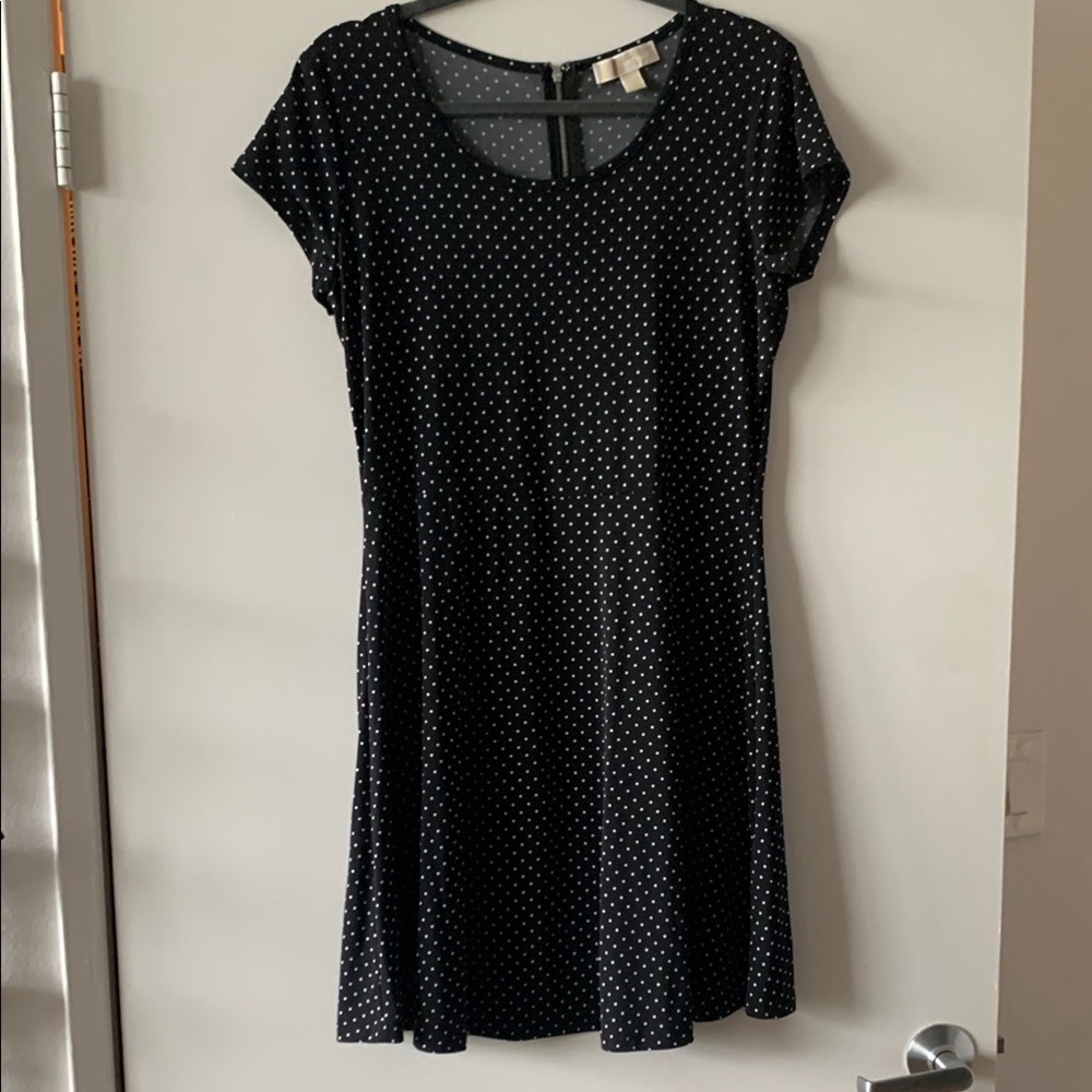 MICHAEL Michael Kors Black A-Line Mini Dress